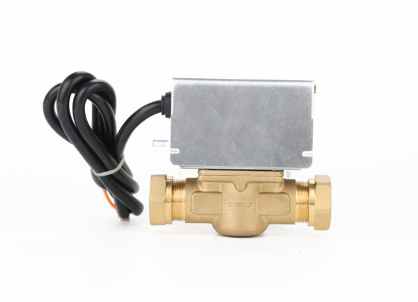 28mm motorized brass ball valve with wire