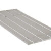 cement coated XPS panels with grooves for underfloor heating pipes used in dry system