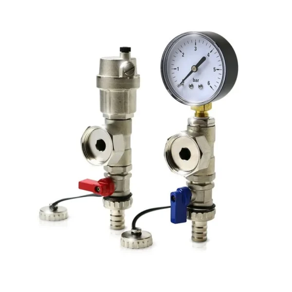 manifold fill drain valve