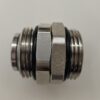 Extension nut for manifold, stainless steel threaded fitting