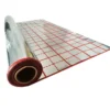 Underfloor aluminium thermal insulation for underfloor heating 1mx50m red grit
