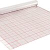 Underfloor aluminium thermal insulation for underfloor heating 1mx50m red grit