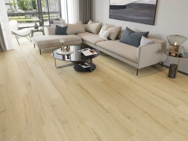 Luxury vinyl flooring underfloor heating system