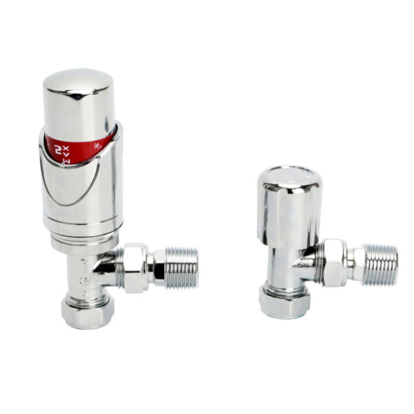 a close-up of a couple of valves