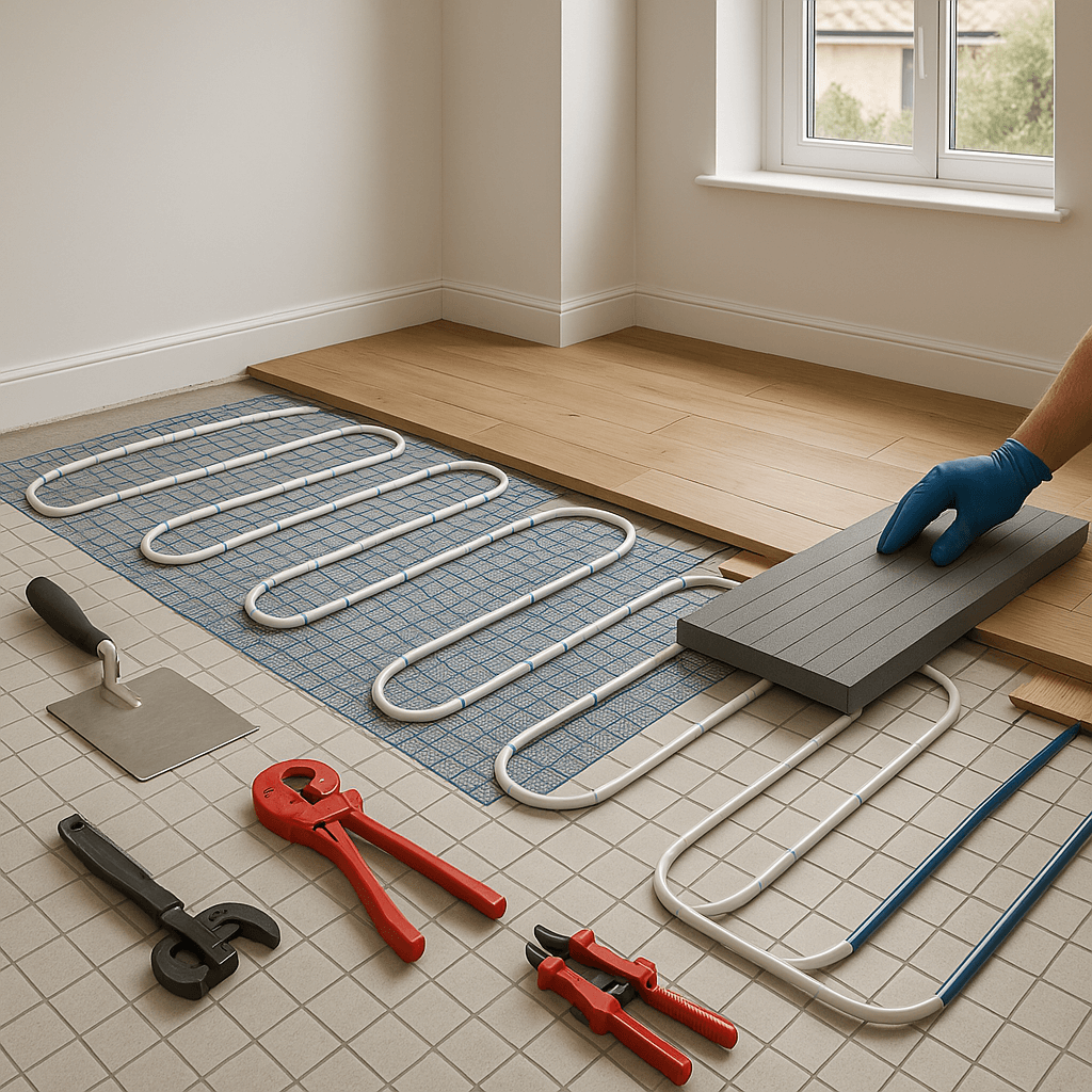 How to Install Low Profile Underfloor Heating