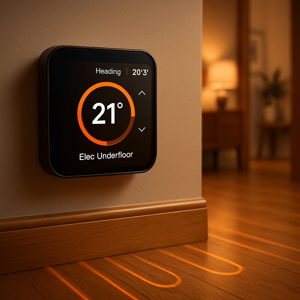Thermostat for Electric Underfloor Heating